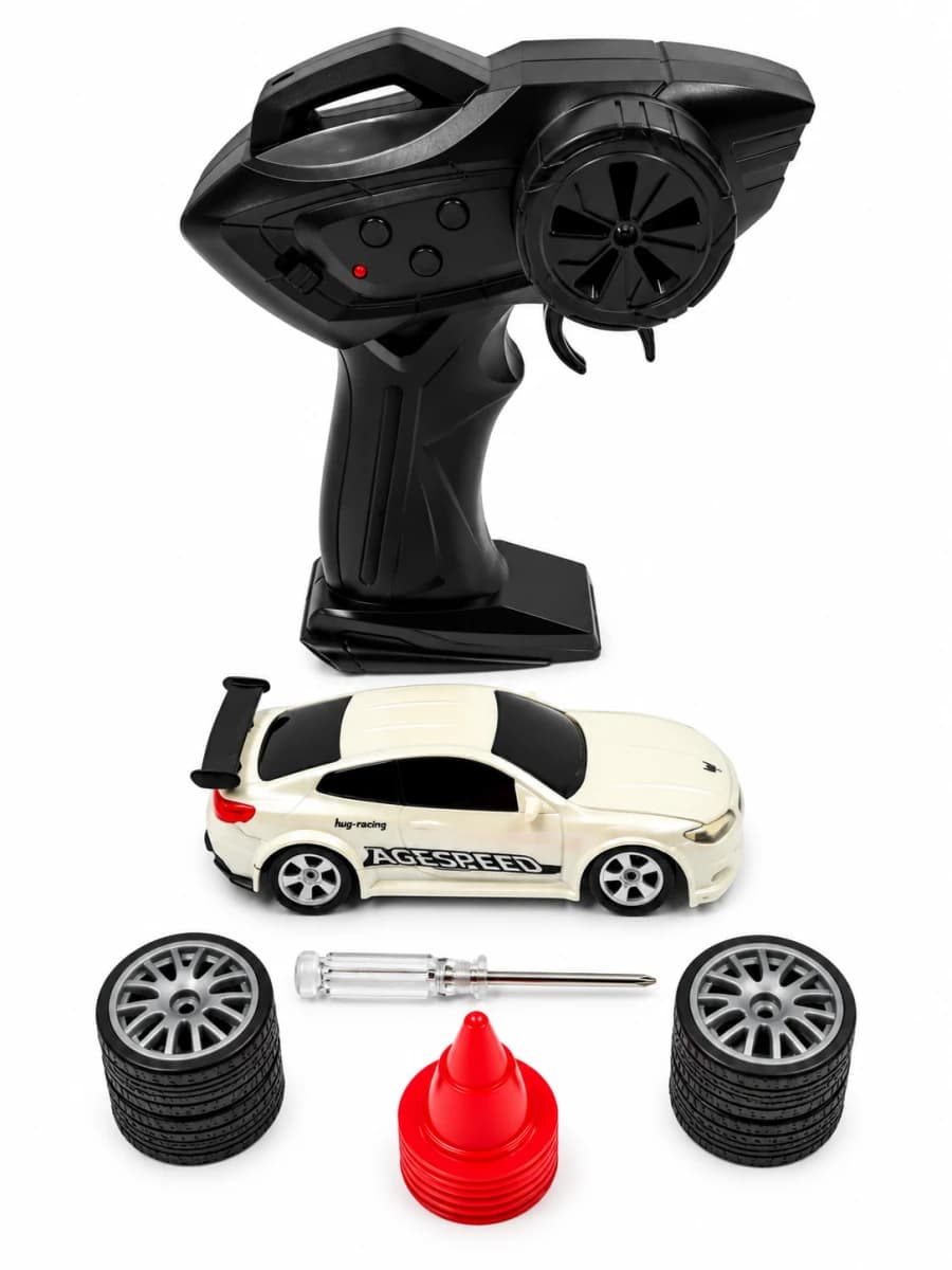 Desktop Drift Car – 4WD RC Racing Car - White - Buy Online | i-robox