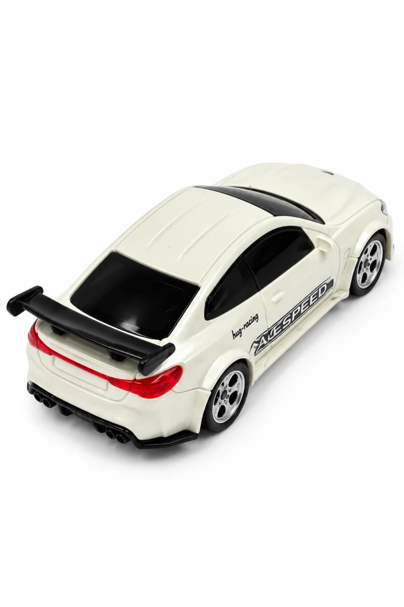 Desktop Drift Car – 4WD RC Racing Car - White — view 4 | i-robox