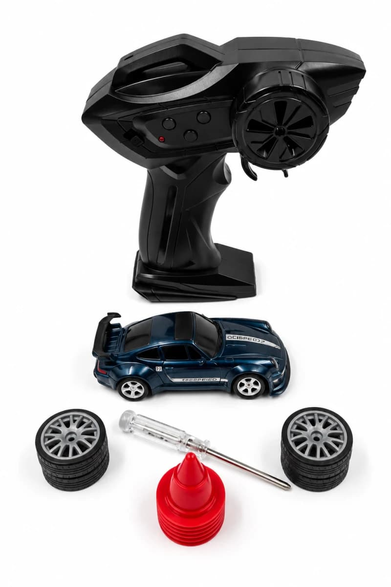 Desktop Drift Car – 4WD RC Racing Car - Blue - Buy Online | i-robox