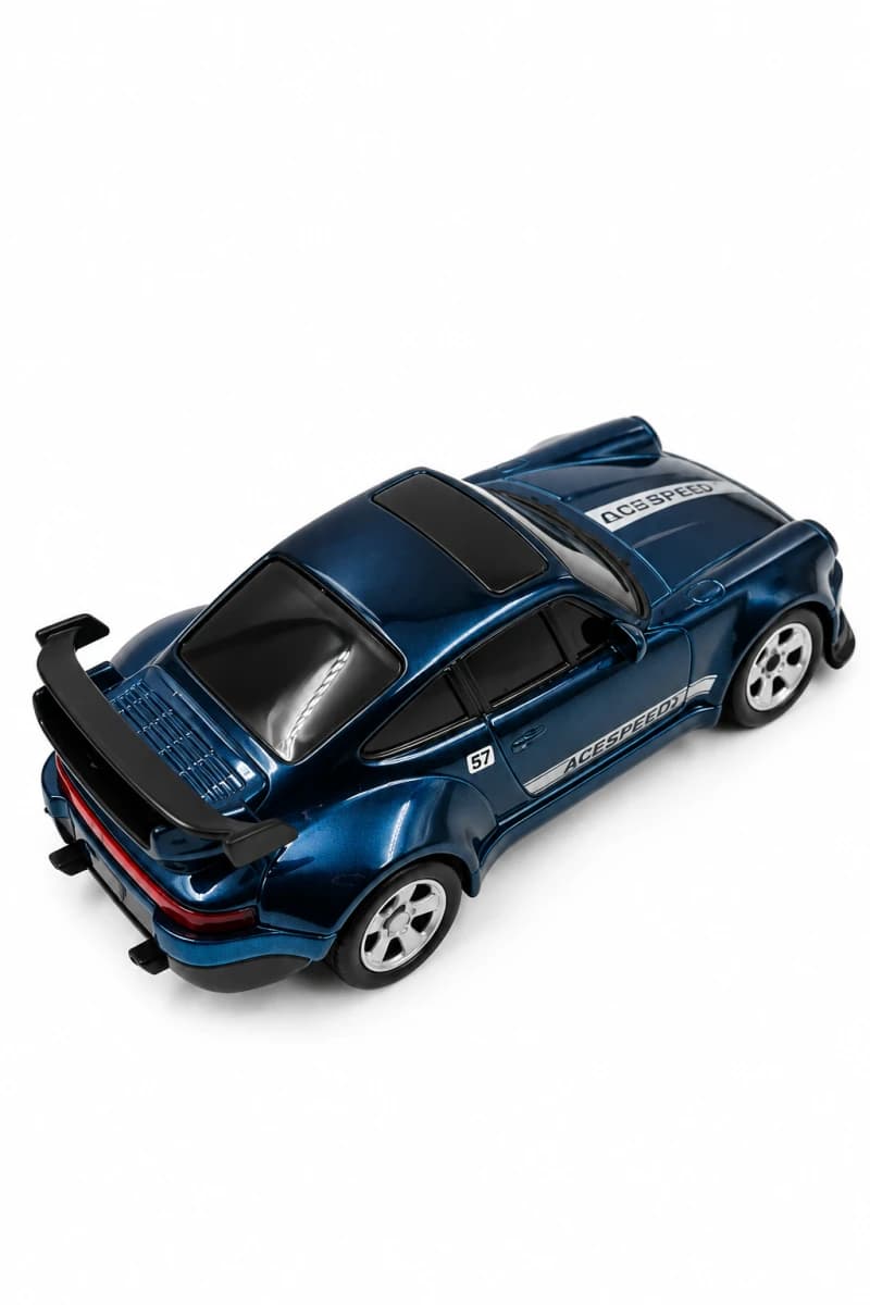 Desktop Drift Car – 4WD RC Racing Car - Blue — view 4 | i-robox